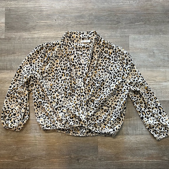 Leopard Print Miley + Molly Blouse - Picture 5 of 10